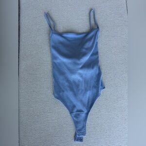 Abercrombie & Fitch Light Blue Ribbed Knit